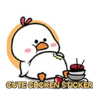 Logo of ???? Cute Chicken Stickers for Wastickerapp???? android Application 